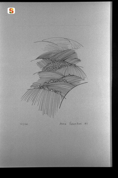 paesaggio (stampa) di Vascellari Anna (sec. XX)