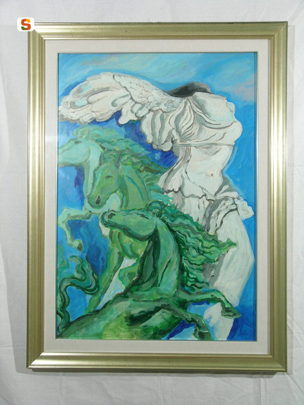 allegoria della vittoria (dipinto) (sec. XX)