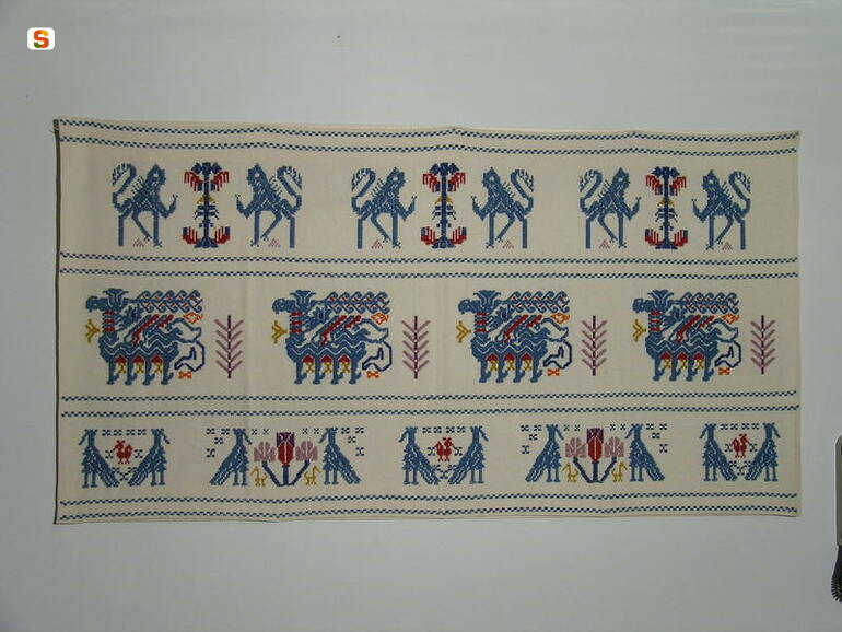 motivi decorativi zoomorfi (arazzo) (secc. XX - XXI)