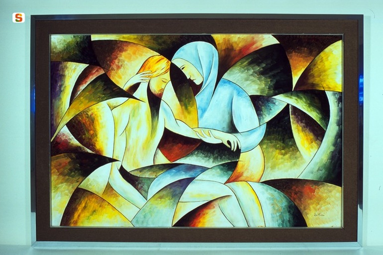 Deposizione, Pietà (dipinto) di De Toni Cesare (sec. XX)