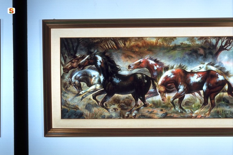 cavalli (dipinto) di Yafteh (sec. XX)