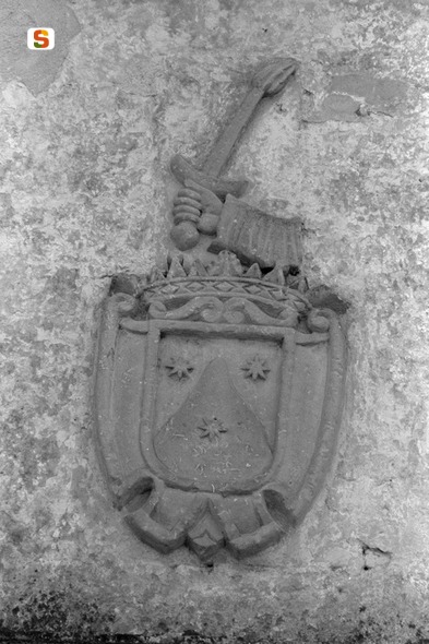 stemma dell'Ordine carmelitano (decorazione plastico-architettonica) (sec. XVII)