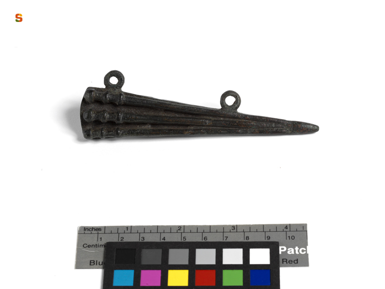 amuleto a forma di faretra - cultura nuragica (secc. VIII-VII a.C.)