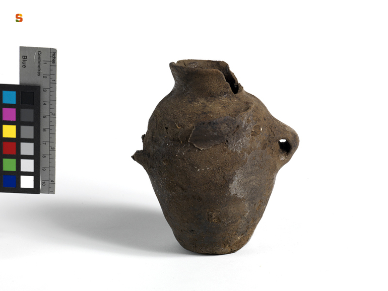 vaso a collo - cultura nuragica (secc. XIV-X a.C.)