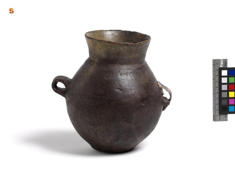vaso a collo - cultura nuragica (secc. XIV-X a.C.)