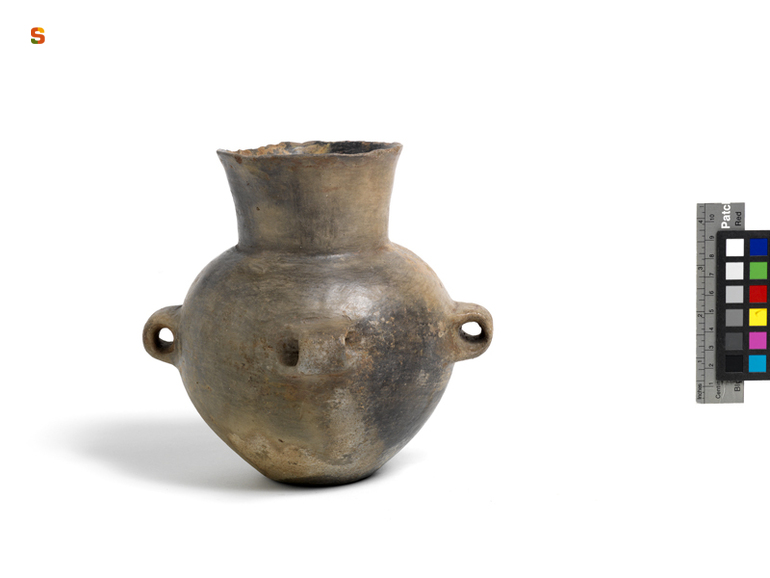 vaso a collo - cultura nuragica (secc. XIV-X a.C.)