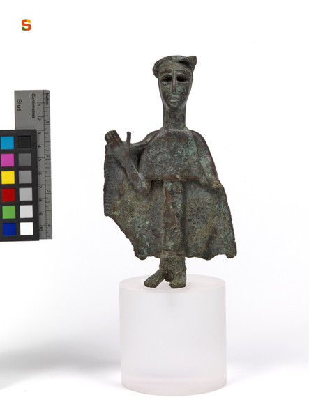 bronzetto votivo - cultura nuragica (secc. X-VII a.C.)