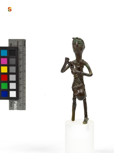bronzetto votivo - cultura nuragica (secc. X-VII a.C.)