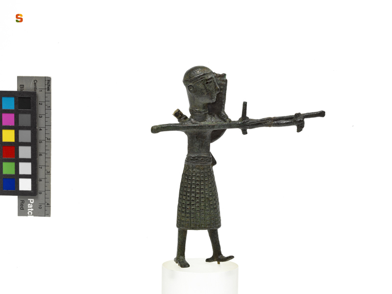 bronzetto votivo - cultura nuragica (secc. X-VII a.C.)
