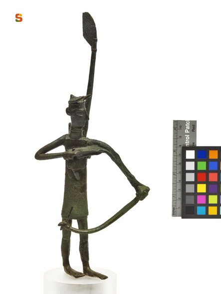 bronzetto votivo - cultura nuragica (secc. X-VII a.C.)