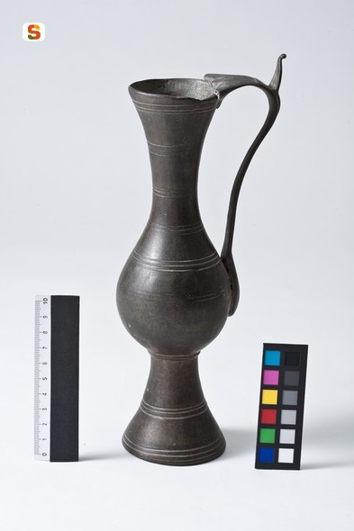 brocca piriforme - ambito copto (sec. VII d.C.)