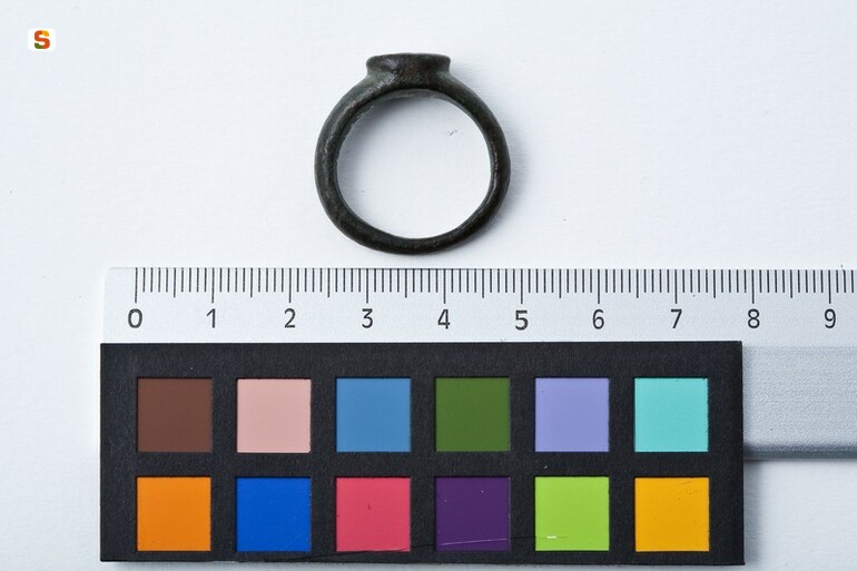 anello digitale - ambito bizantino (secc. VII-VIII d.C.)