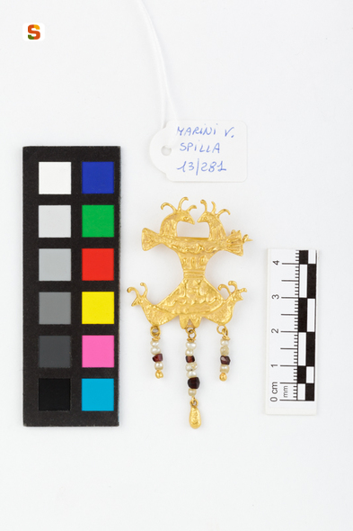 animali fantastici (spilla) di Manca Mauro// Marini Vincenzo (sec. XX)