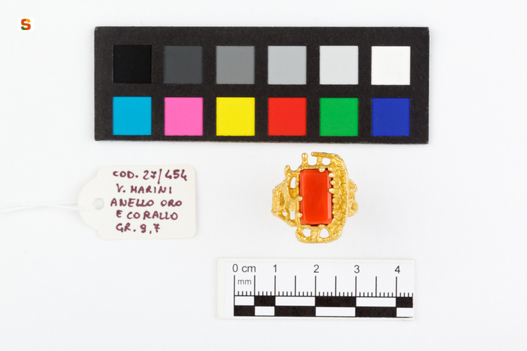soggetto assente (anello) di Marini Vincenzo (sec. XX)