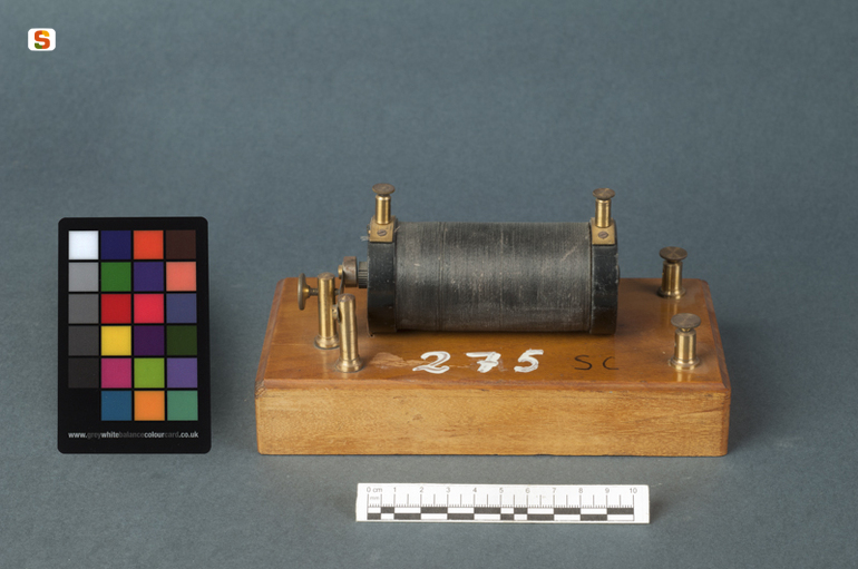 rocchetto di induzione, di Ruhmkorff (sec. XX)