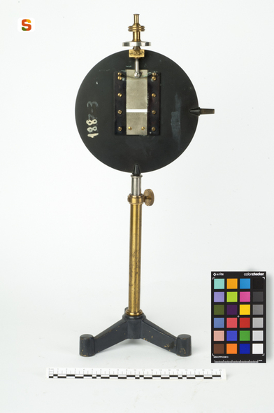 fenditura, micrometrica, a diaframma circolare (sec. XX)
