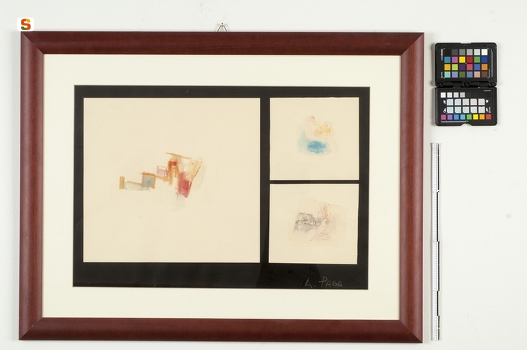 soggetto assente (dipinto) di Paba Antonio (secc. XX/ XXI)