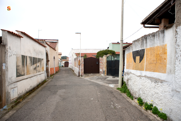 soggetto assente (murale) di Piazza Roberto (sec. XX)