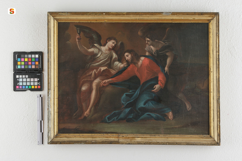 Preghiera nell'orto, Cristo nell'orto di Getsemani (dipinto) (sec. XVII)