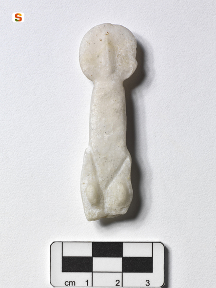 statuetta/ femminile - ambito neolitico-eneolitico Ozieri (V-IV millennio BC cal)