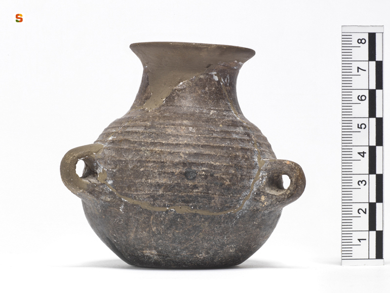 vaso/ a collo - ambito eneolitico Monte Claro (III millennio BC cal)