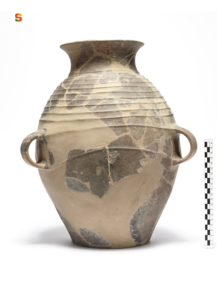 vaso/ a collo - ambito eneolitico Monte Claro (III millennio BC cal)