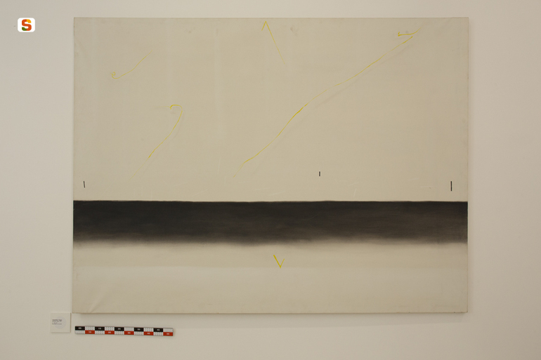 D.t. 169, composizione astratta (dipinto) di Vago Valentino (sec. XX)