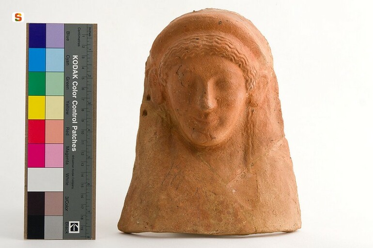 protome - cultura fenicio-punica (sec. V a.C.)