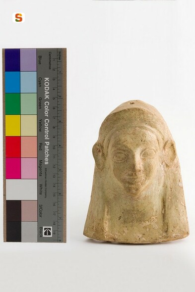 protome - cultura fenicio-punica (secc. V-IV a.C.)