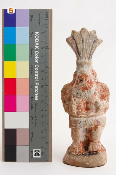 statua maschile - cultura fenicio-punica (secc. IV-II a.C.)