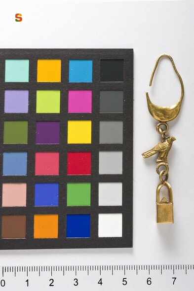 orecchino - cultura fenicio-punica (secc. VI-V a.C.)