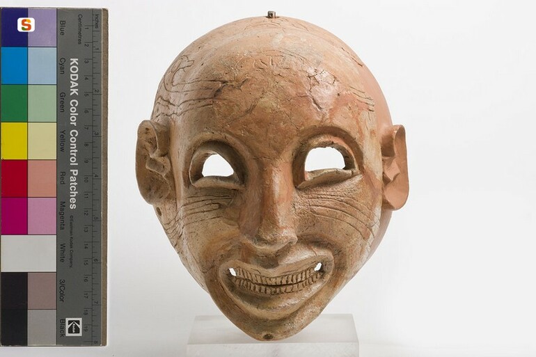 maschera - cultura fenicio-punica (secc. VI-V a.C.)
