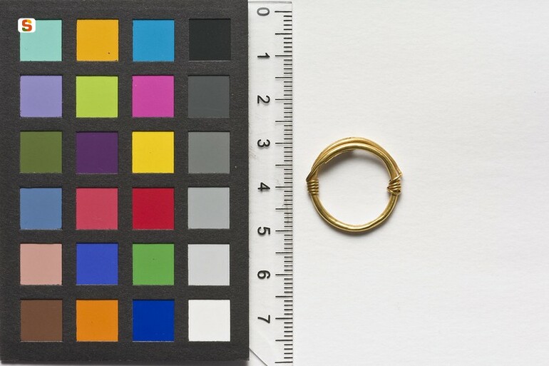 anello crinale - cultura fenicio-punica (secc. V-IV a.C.)